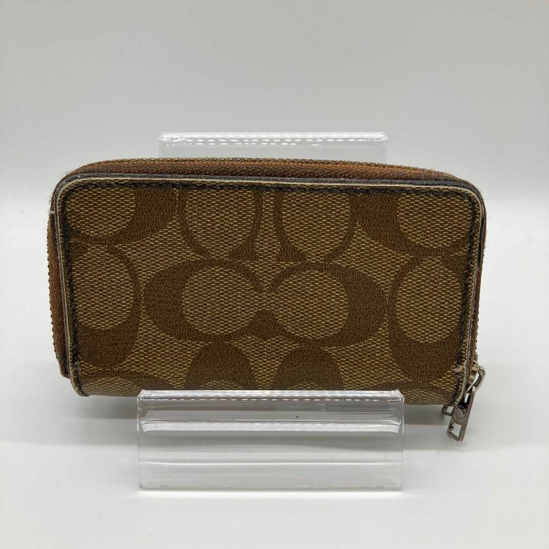 COACH - COACH ロゴ入りコインケース ブラウン コーチ 小銭入れ COACH - COACH ロゴ入りコインケース ブラウン コーチ 小銭入れ