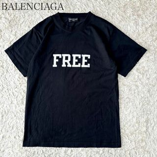 BALENCIAGA(Tシャツ/カットソー(半袖/袖なし) ・ ブラック/黒色 BALENCIAGA(Tシャツ/カットソー(半袖/袖なし) ・ ブラック/黒色