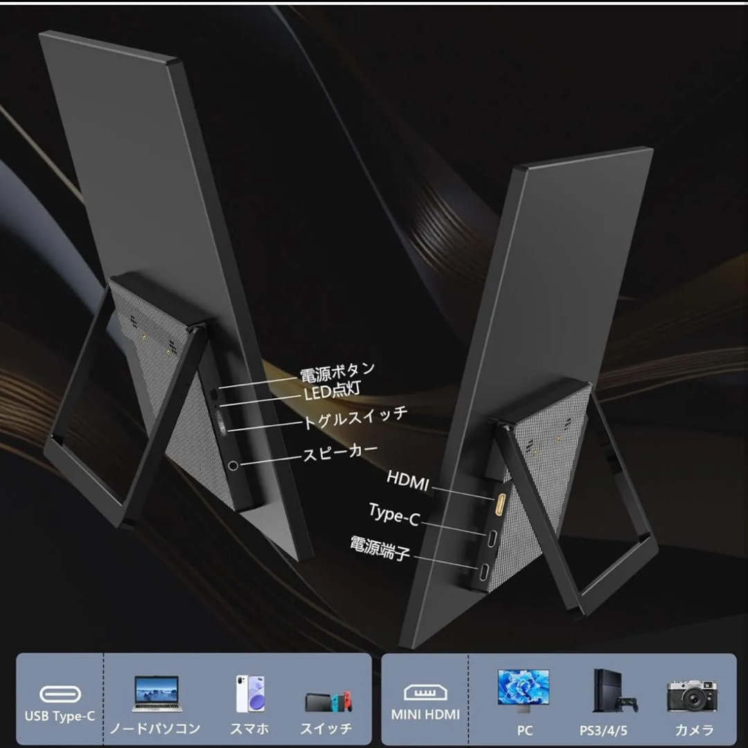 LivElect モバイルモニター 18.5インチ 1920*1080の通販 by lily LivElect モバイルモニター 18.5インチ 1920*1080の通販 by lily