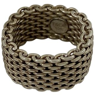 Tiffany & Co. - ティファニー サマセット メッシュ リング 12号 Tiffany & Co. - ティファニー サマセット メッシュ リング 12号