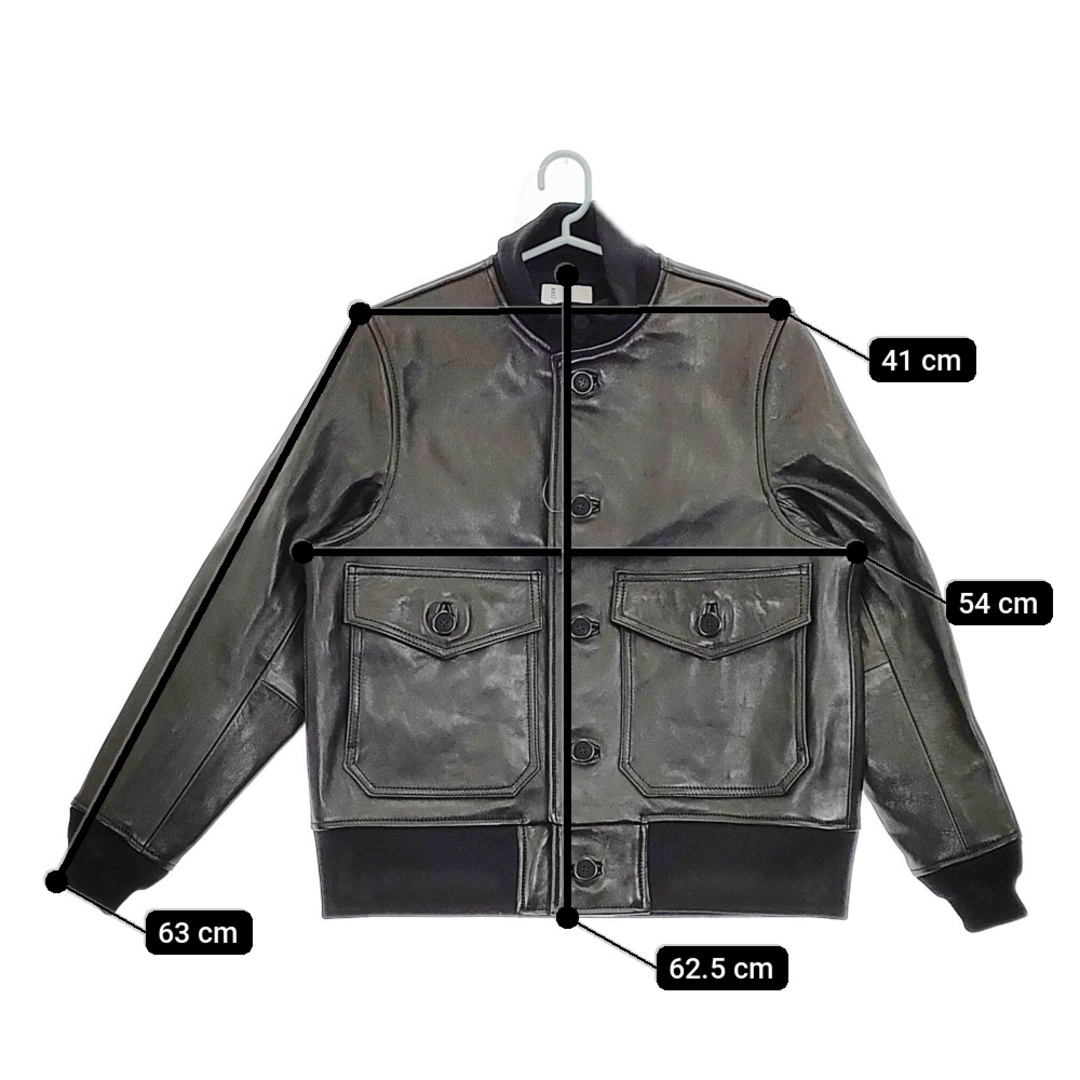BRUNABOINNE - BRU NA BOINNE 新品 24AW B-1ジャンパー レザー BRUNABOINNE - BRU NA BOINNE 新品 24AW B-1ジャンパー レザー