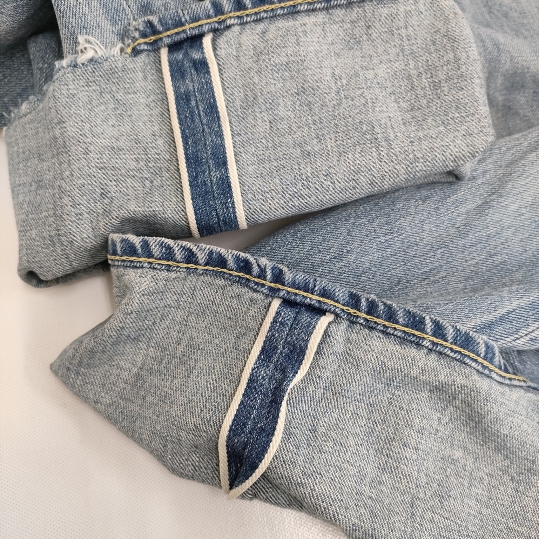chimala - chimala DENIM VINTAGE STRAIGHT CUT ユーズド加工 chimala - chimala DENIM VINTAGE STRAIGHT CUT ユーズド加工