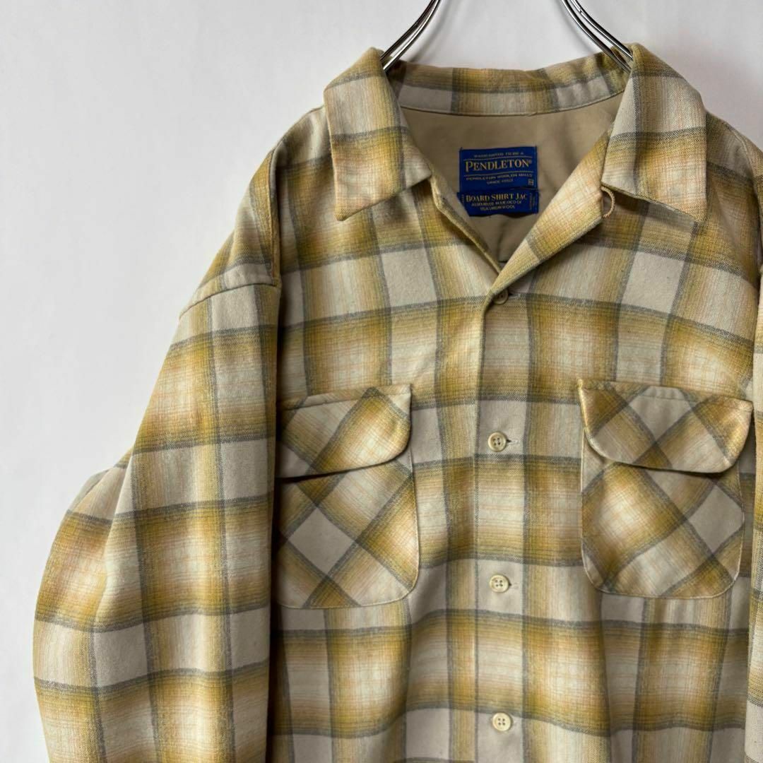 PENDLETON - ペンドルトン ボードシャツ ウールシャツ Mサイズ PENDLETON - ペンドルトン ボードシャツ ウールシャツ Mサイズ