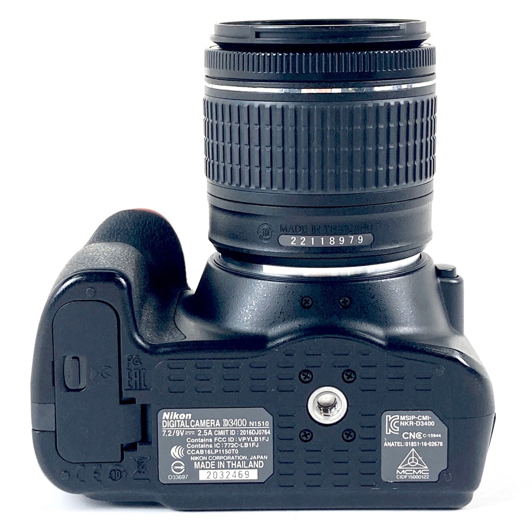 ニコン D3400 18-55VR レンズキット ブラック 中古の通販 by ニコン D3400 18-55VR レンズキット ブラック 中古の通販 by