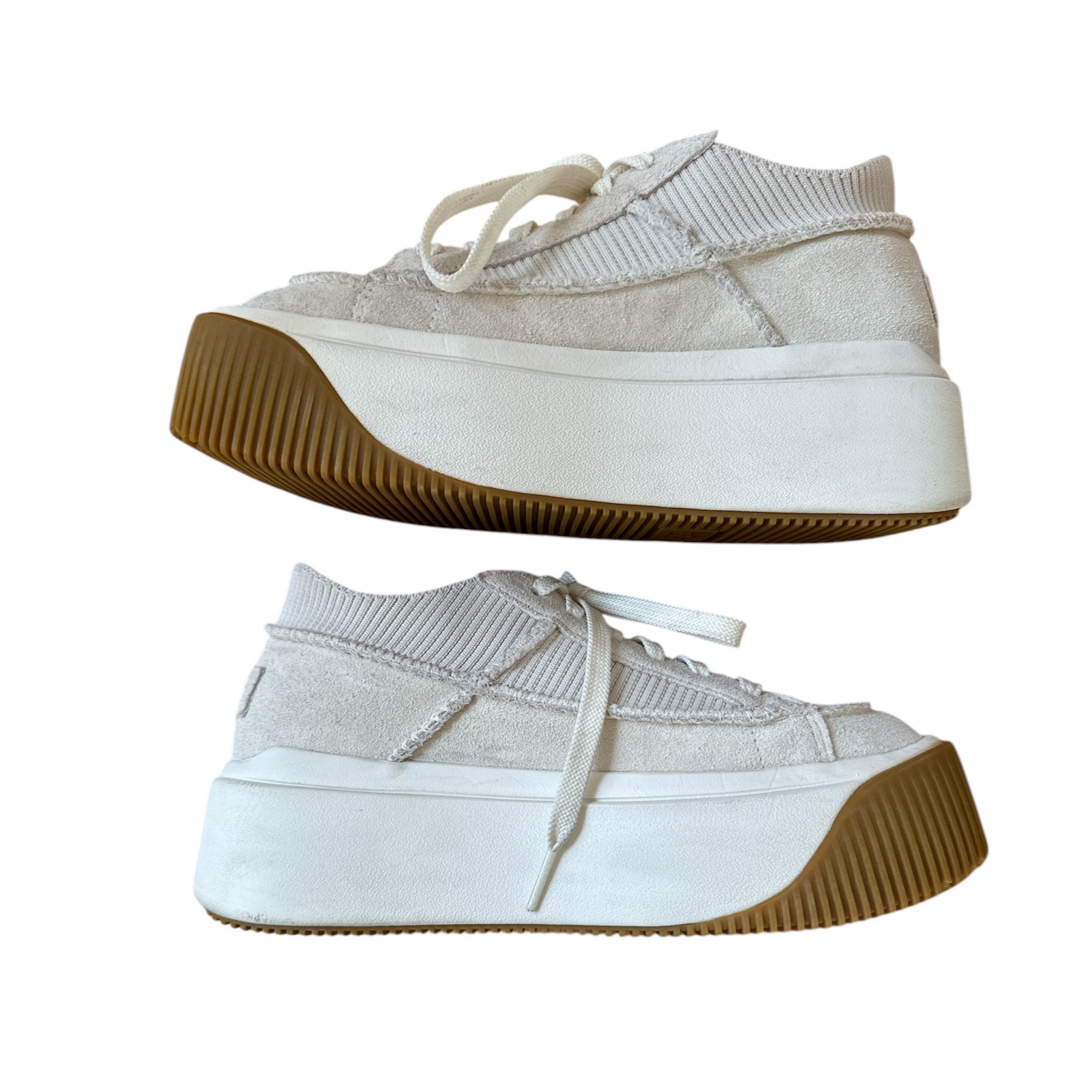 UGG - 【美品】UGG イージーダジットレース 厚底スニーカー 23.5 UGG - 【美品】UGG イージーダジットレース 厚底スニーカー 23.5