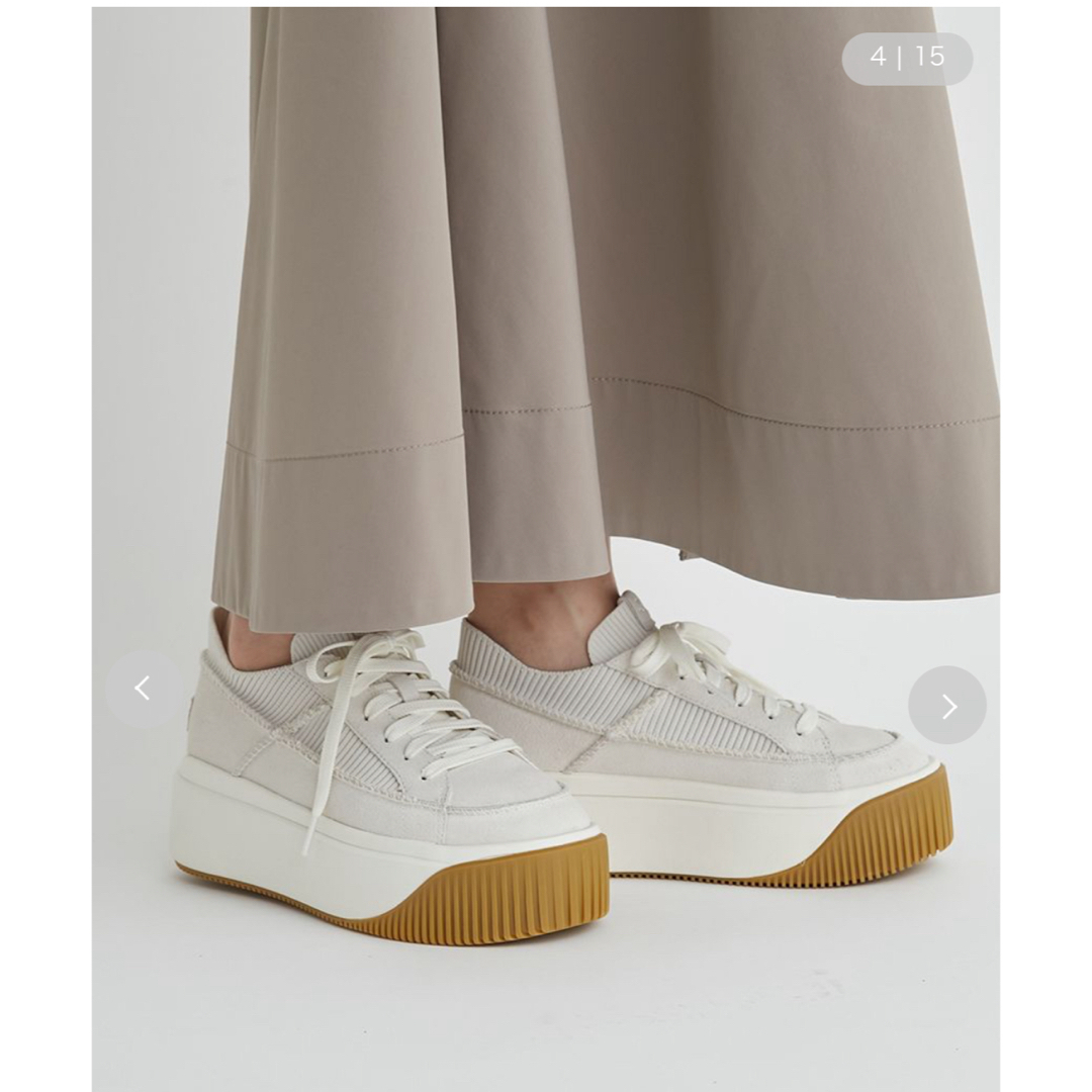 UGG - 【美品】UGG イージーダジットレース 厚底スニーカー 23.5 UGG - 【美品】UGG イージーダジットレース 厚底スニーカー 23.5