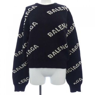 BALENCIAGA - バレンシアガ 21AW ロゴ オーバーサイズ ニット BALENCIAGA - バレンシアガ 21AW ロゴ オーバーサイズ ニット