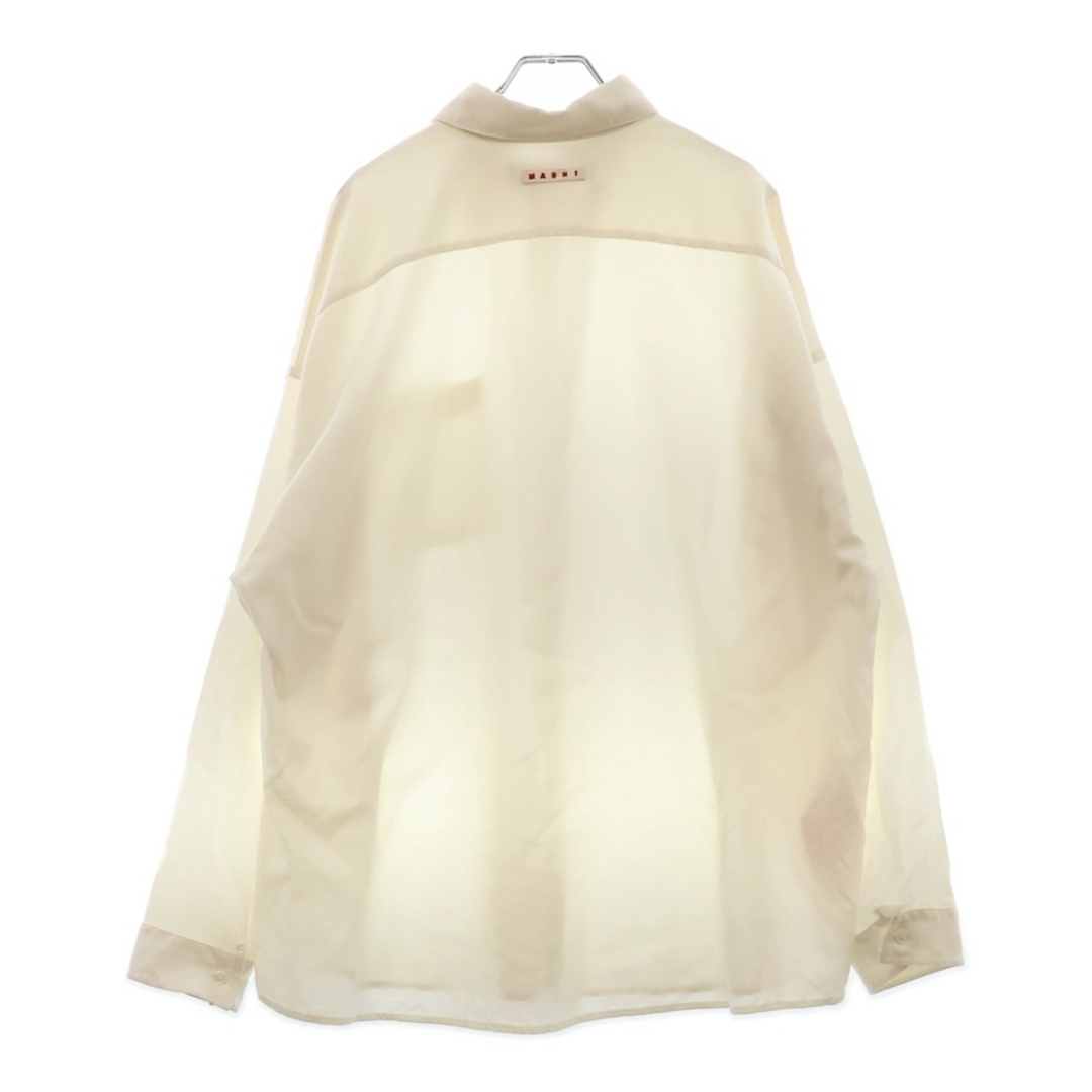 MARNI - MARNI マルニ 23AW トロピカル ウール 長袖シャツ MARNI - MARNI マルニ 23AW トロピカル ウール 長袖シャツ