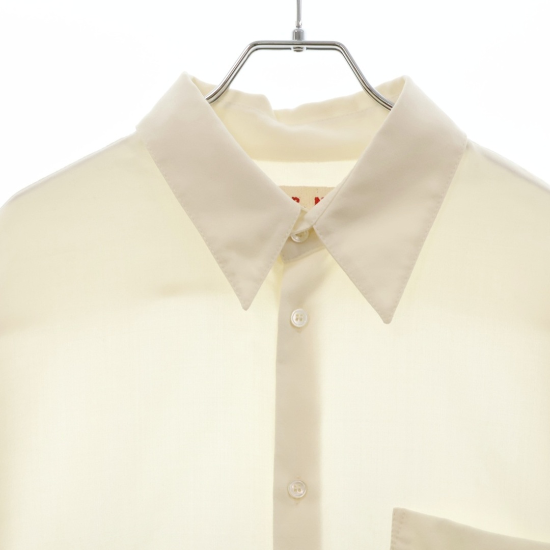 MARNI - MARNI マルニ 23AW トロピカル ウール 長袖シャツ MARNI - MARNI マルニ 23AW トロピカル ウール 長袖シャツ