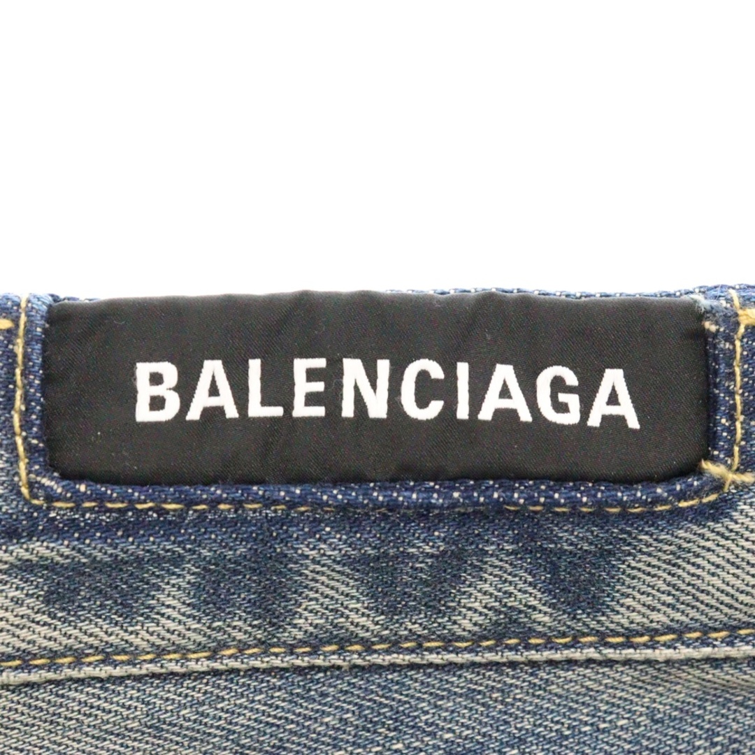 BALENCIAGA - BALENCIAGA バレンシアガ OVERSIZE BAGGY DENIM BALENCIAGA - BALENCIAGA バレンシアガ OVERSIZE BAGGY DENIM