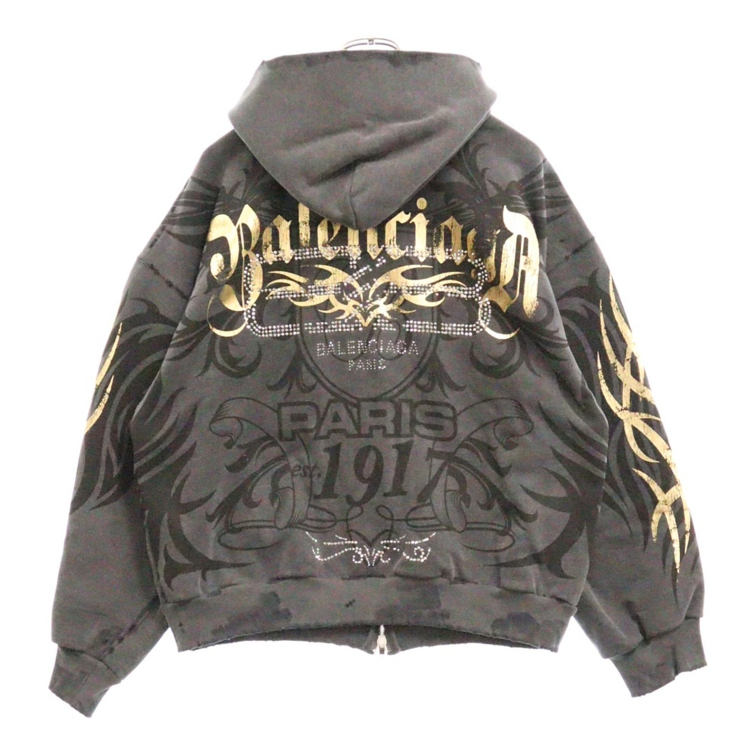 BALENCIAGA - BALENCIAGA バレンシアガ 25SS REGULAR ZIP-UP BALENCIAGA - BALENCIAGA バレンシアガ 25SS REGULAR ZIP-UP