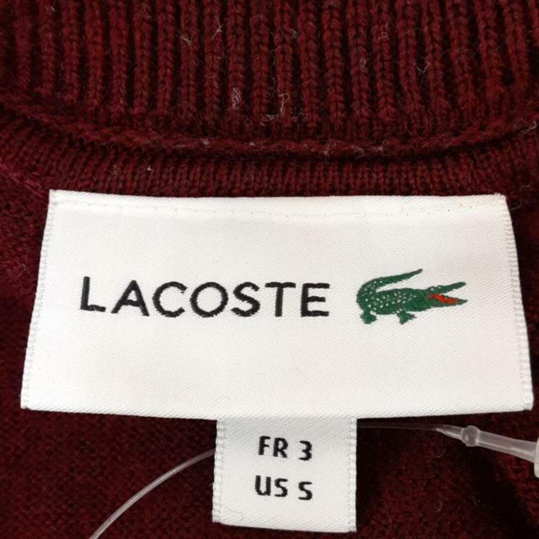 LACOSTE - Lacoste(ラコステ) 長袖セーター サイズFR:3 メンズ美 LACOSTE - Lacoste(ラコステ) 長袖セーター サイズFR:3 メンズ美