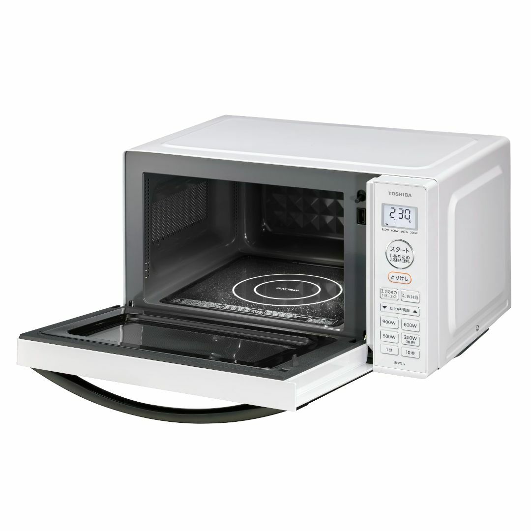 TOSHIBA(東芝) 電子レンジ 17L ER-WS17(W) ホワイト バッの通販 TOSHIBA(東芝) 電子レンジ 17L ER-WS17(W) ホワイト バッの通販