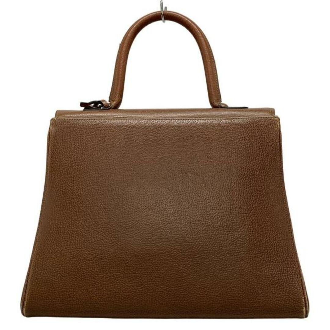 DELVAUX(デルボー) ハンドバッグ ブリヨンMM ダークブラウン DELVAUX(デルボー) ハンドバッグ ブリヨンMM ダークブラウン