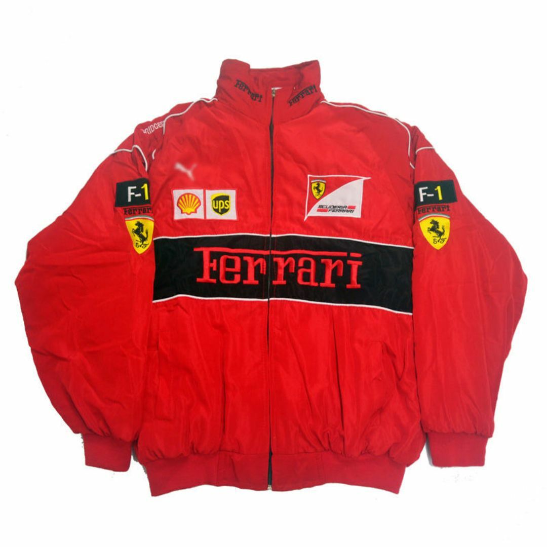 フェラーリ Ferrari ジャケット F1 レーシング 刺繍ロゴ フェラーリ Ferrari ジャケット F1 レーシング 刺繍ロゴ