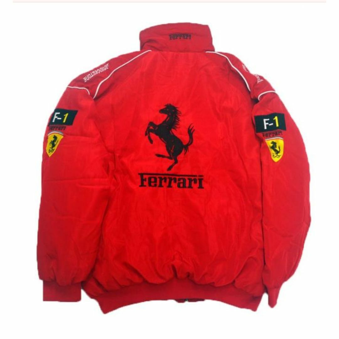 フェラーリ Ferrari ジャケット F1 レーシング 刺繍ロゴ フェラーリ Ferrari ジャケット F1 レーシング 刺繍ロゴ