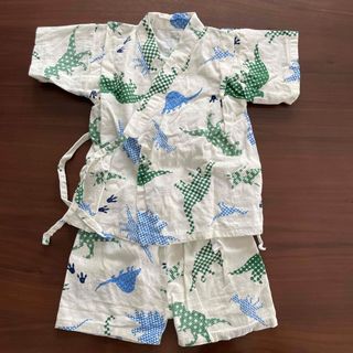 ニシマツヤ(西松屋)の恐竜柄甚平 90cm(甚平/浴衣)
