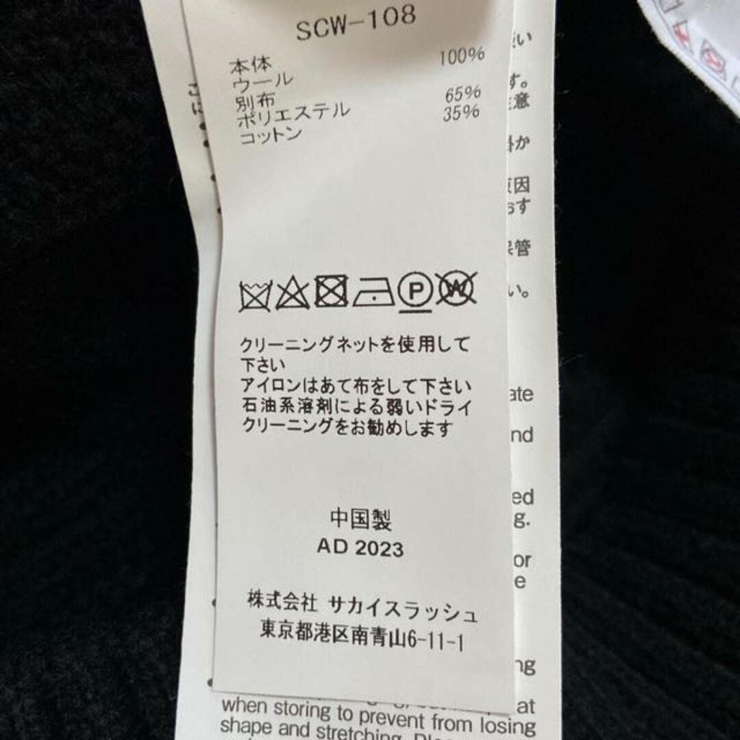 sacai - Sacai(サカイ) 七分袖セーター サイズ2 M レディース sacai - Sacai(サカイ) 七分袖セーター サイズ2 M レディース