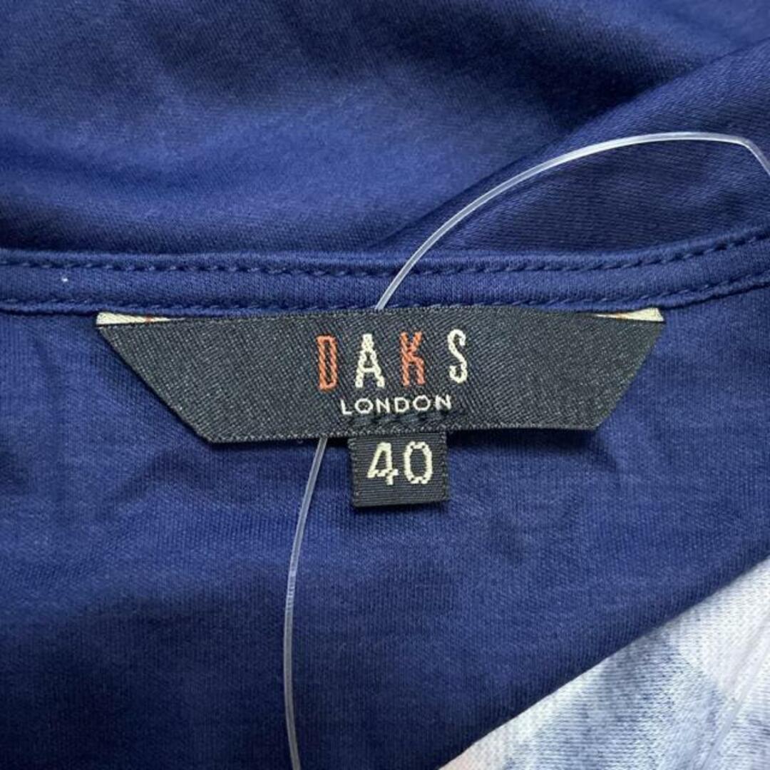 DAKS - DAKS(ダックス) 半袖Tシャツ サイズ40 L レディース DAKS - DAKS(ダックス) 半袖Tシャツ サイズ40 L レディース
