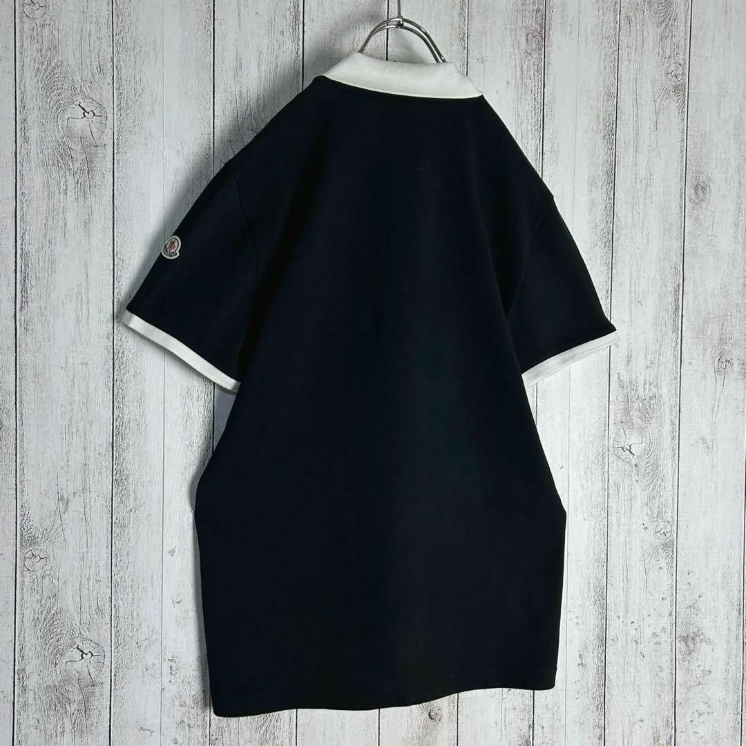 MONCLER - 【人気Lサイズ】モンクレール☆襟ロゴ入りバイカラー MONCLER - 【人気Lサイズ】モンクレール☆襟ロゴ入りバイカラー