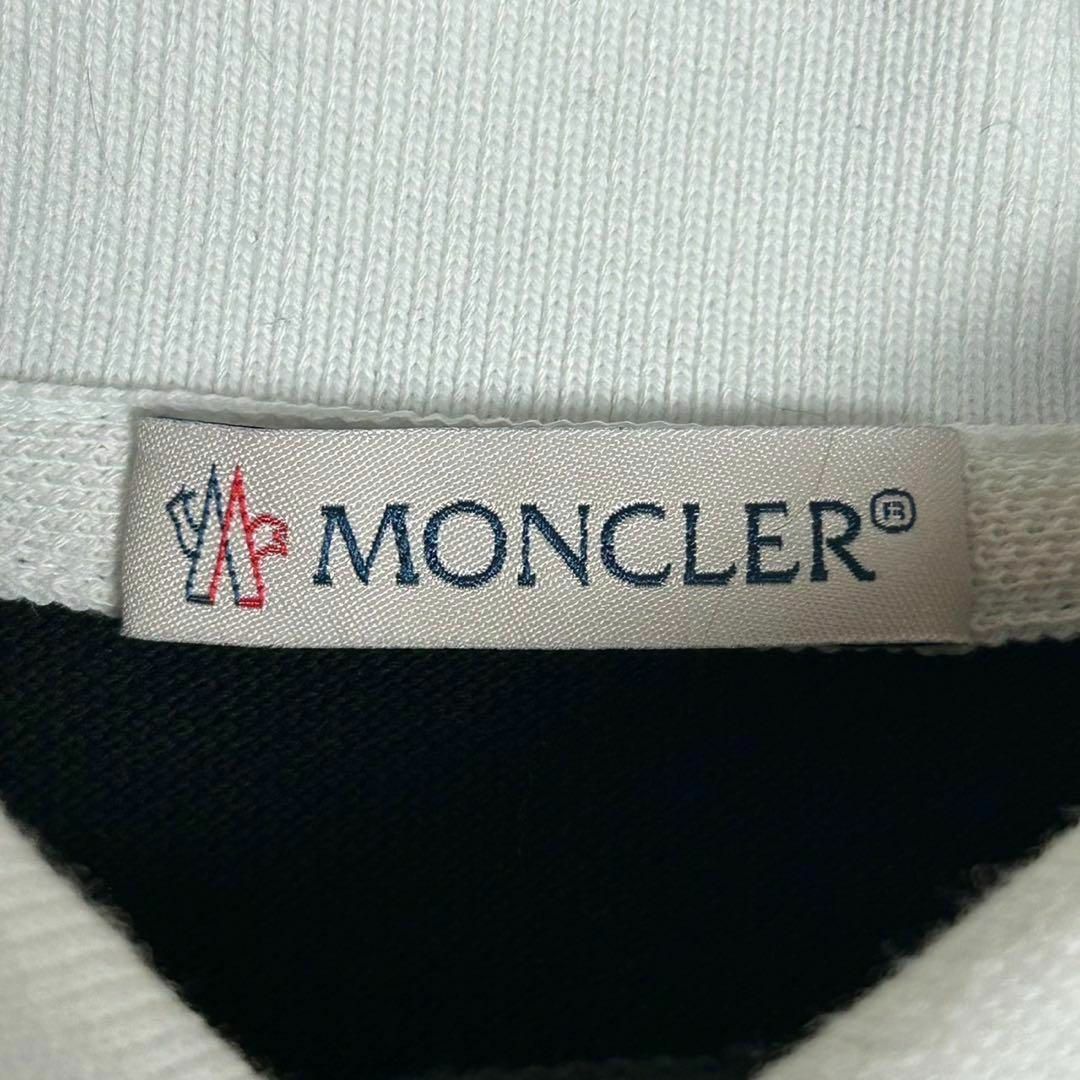 MONCLER - 【人気Lサイズ】モンクレール☆襟ロゴ入りバイカラー MONCLER - 【人気Lサイズ】モンクレール☆襟ロゴ入りバイカラー