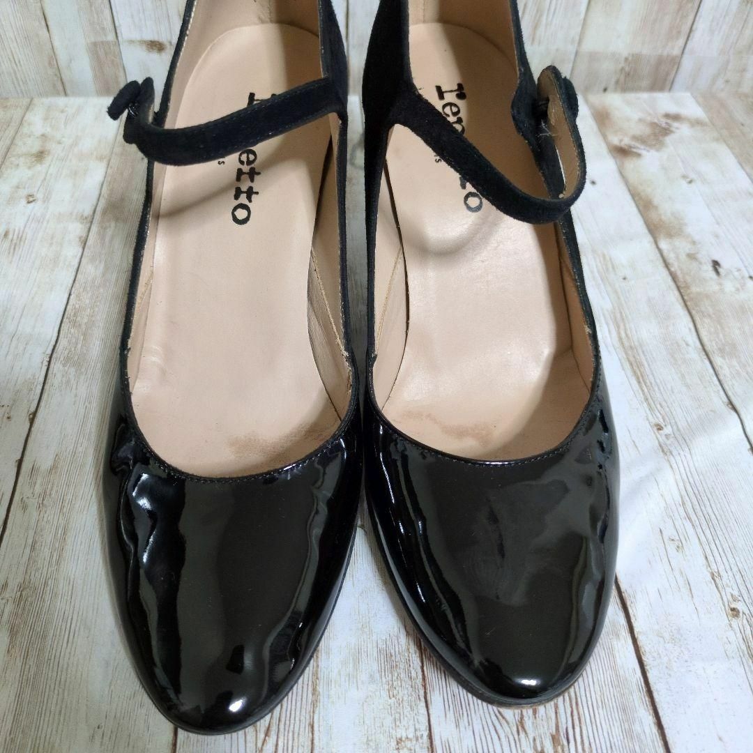 repetto - 【レペット】切替パンプス☆23cm☆ラウンドトゥ repetto - 【レペット】切替パンプス☆23cm☆ラウンドトゥ