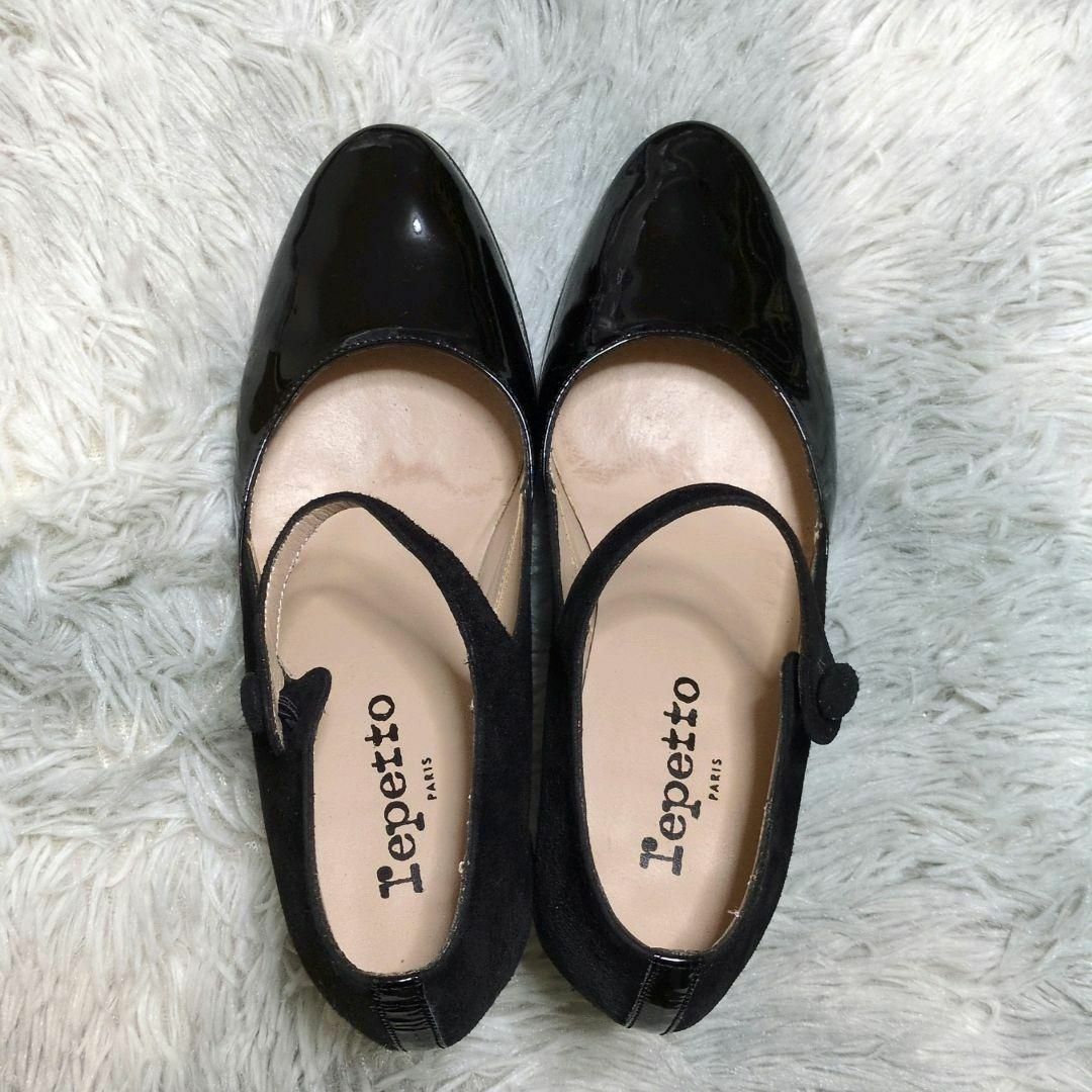 repetto - 【レペット】切替パンプス☆23cm☆ラウンドトゥ repetto - 【レペット】切替パンプス☆23cm☆ラウンドトゥ