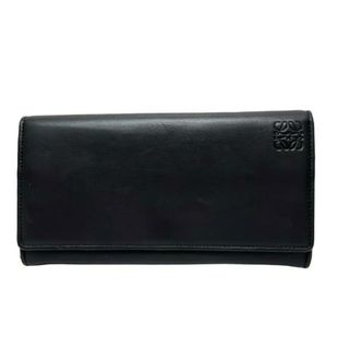 LOEWE - LOEWE(ロエベ) 長財布 - 黒×ピンク レザーの通販 by LOEWE - LOEWE(ロエベ) 長財布 - 黒×ピンク レザーの通販 by