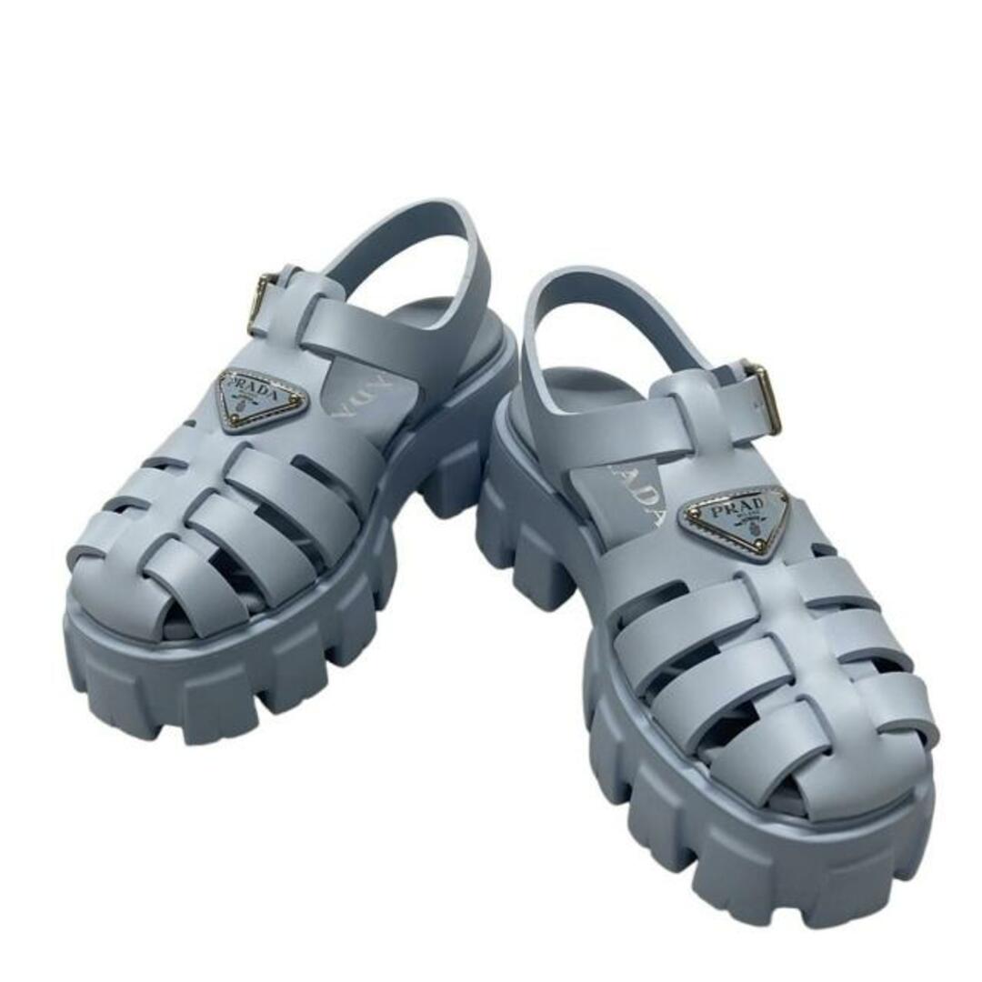 PRADA - PRADA(プラダ) サンダル 35 レディース モノリス PRADA - PRADA(プラダ) サンダル 35 レディース モノリス