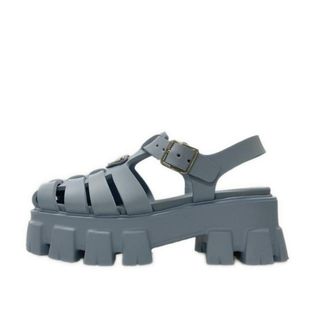 PRADA - PRADA(プラダ) サンダル 35 レディース モノリス PRADA - PRADA(プラダ) サンダル 35 レディース モノリス