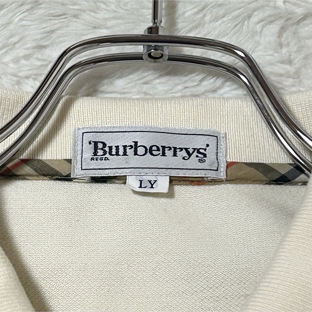 BURBERRY - 90's✨バーバリーズ ノバチェック 長袖 ポロシャツ BURBERRY - 90's✨バーバリーズ ノバチェック 長袖 ポロシャツ