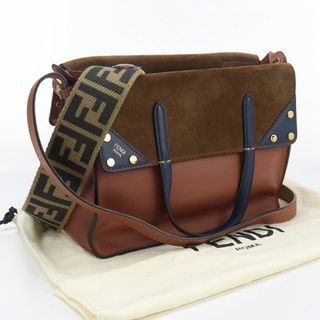 FENDI - k22【極美品】フェンディ ズッキーノ キャンバス FENDI - k22【極美品】フェンディ ズッキーノ キャンバス