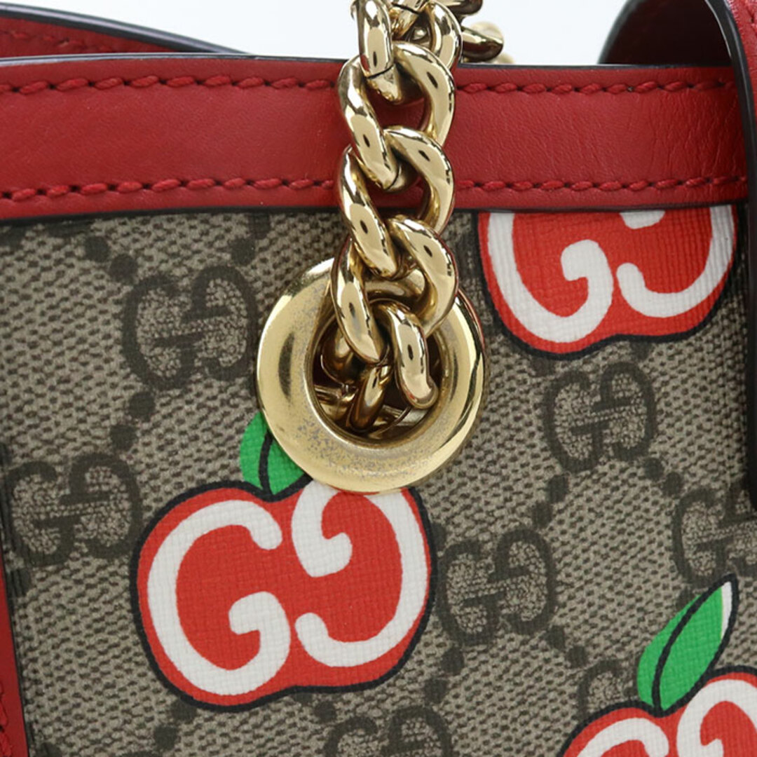 GUCCI - グッチ チェーンショルダー パドロック GGアップル GUCCI - グッチ チェーンショルダー パドロック GGアップル