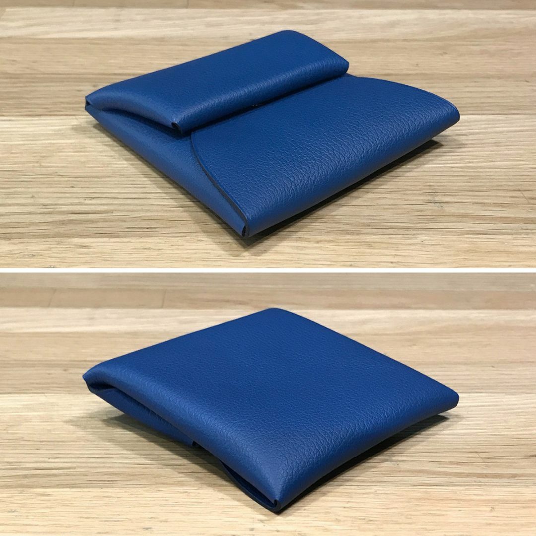 HERMES - 新品未使用 エルメス バスティア エバーカラー ブルー HERMES - 新品未使用 エルメス バスティア エバーカラー ブルー