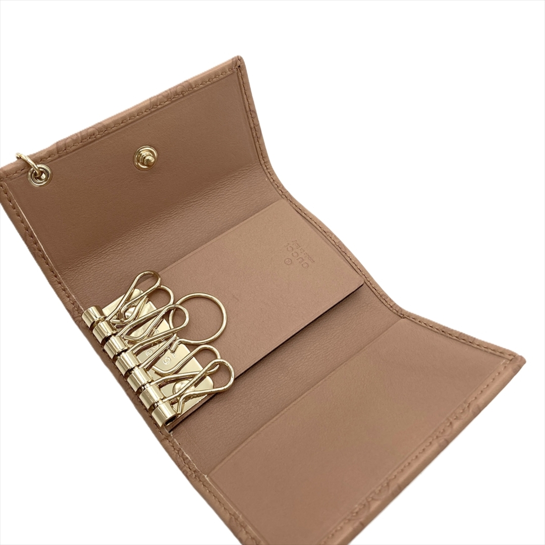GUCCI - グッチ GUCCI GG PIERCE 6連 キーケース グッチシマ GUCCI - グッチ GUCCI GG PIERCE 6連 キーケース グッチシマ