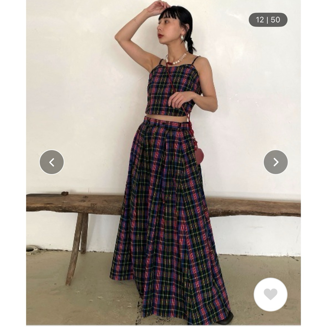 Ameri VINTAGE - AMERI メニーウェイディアチェックセットアップ Ameri VINTAGE - AMERI メニーウェイディアチェックセットアップ
