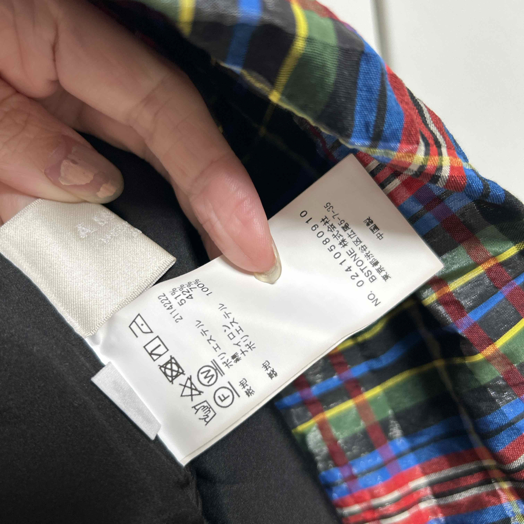 Ameri VINTAGE - AMERI メニーウェイディアチェックセットアップ Ameri VINTAGE - AMERI メニーウェイディアチェックセットアップ