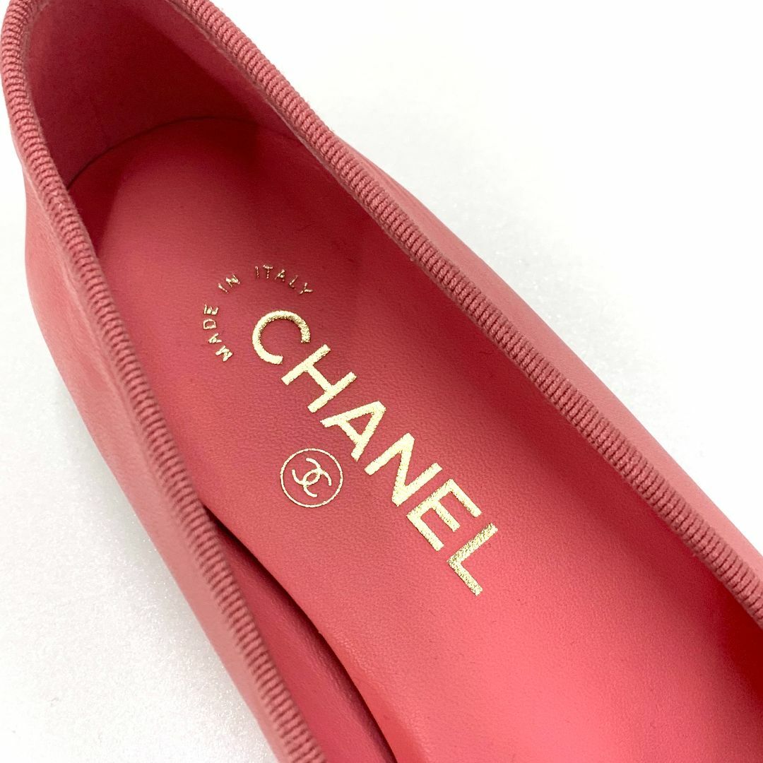 CHANEL - 9375 未使用 シャネル レザー ココマーク リボン CHANEL - 9375 未使用 シャネル レザー ココマーク リボン