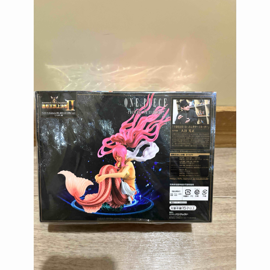 未開封】ワンピース 造形王頂上決戦Ⅱ しらほし姫 フィギュアの 未開封】ワンピース 造形王頂上決戦Ⅱ しらほし姫 フィギュアの