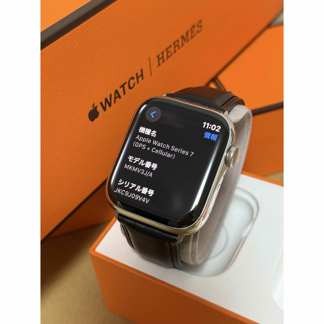 Apple Watch - 美品 Apple Watch HERMES series7 45mmの通販 by Apple Watch - 美品 Apple Watch HERMES series7 45mmの通販 by
