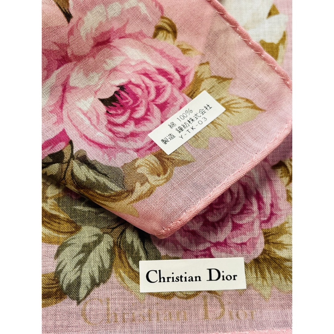 Christian Dior - Christian Dior クリスチャンディオール 花柄 Christian Dior - Christian Dior クリスチャンディオール 花柄