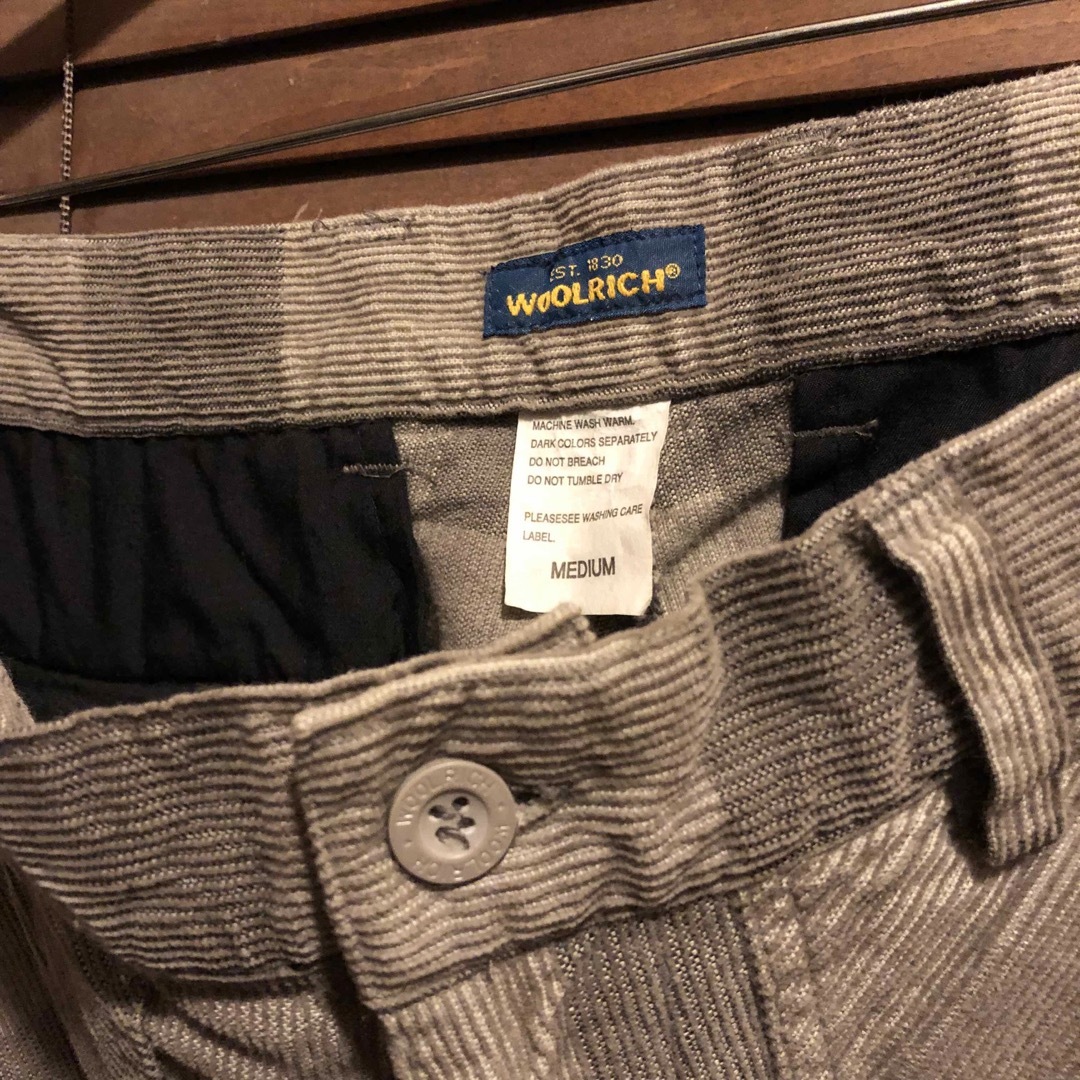 WOOLRICH(ウールリッチ)のWOOL RICH / ウールリッチ　コーデュロイパンツ　ブロックチェック メンズのパンツ(チノパン)の商品写真