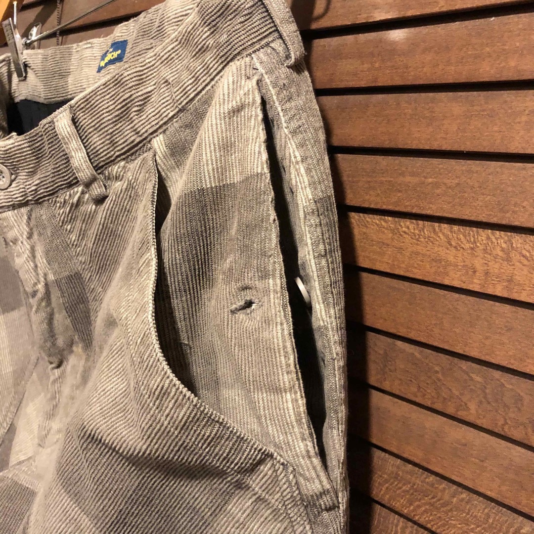 WOOLRICH(ウールリッチ)のWOOL RICH / ウールリッチ　コーデュロイパンツ　ブロックチェック メンズのパンツ(チノパン)の商品写真