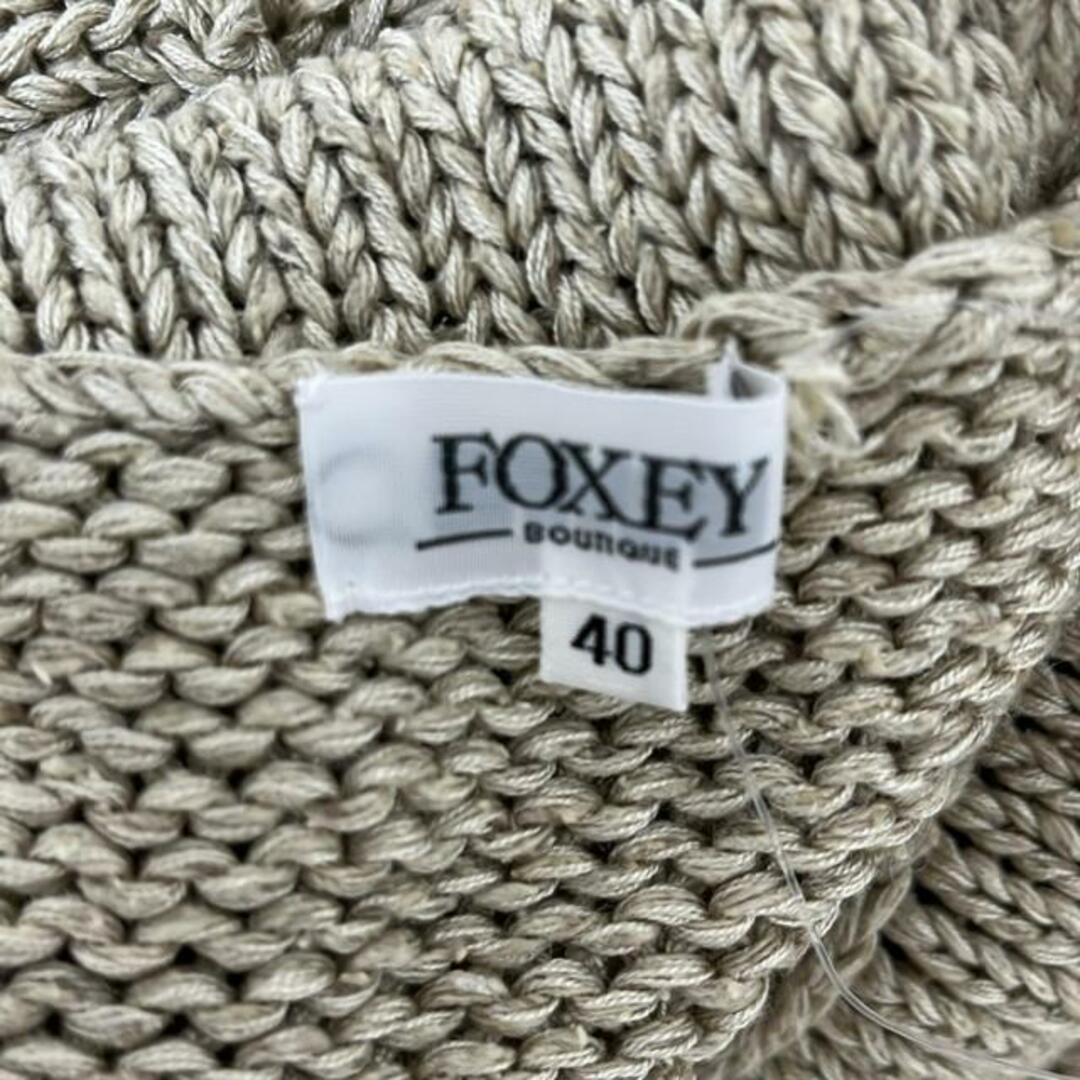 FOXEY - FOXEY(フォクシー) カーディガン サイズ40 M レディース FOXEY - FOXEY(フォクシー) カーディガン サイズ40 M レディース