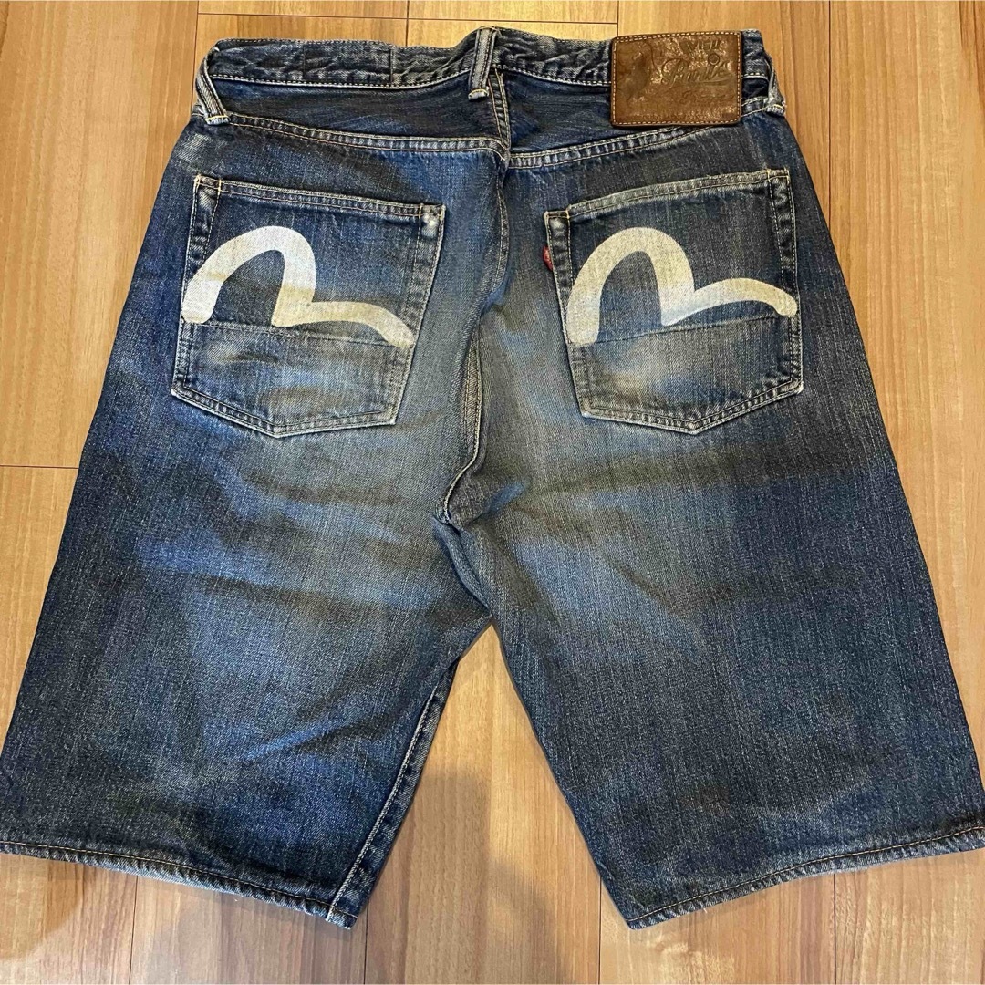 EVISU - サイズ32 白カモメ 塩谷コラボ パリ セコハン エヴィス EVISU - サイズ32 白カモメ 塩谷コラボ パリ セコハン エヴィス