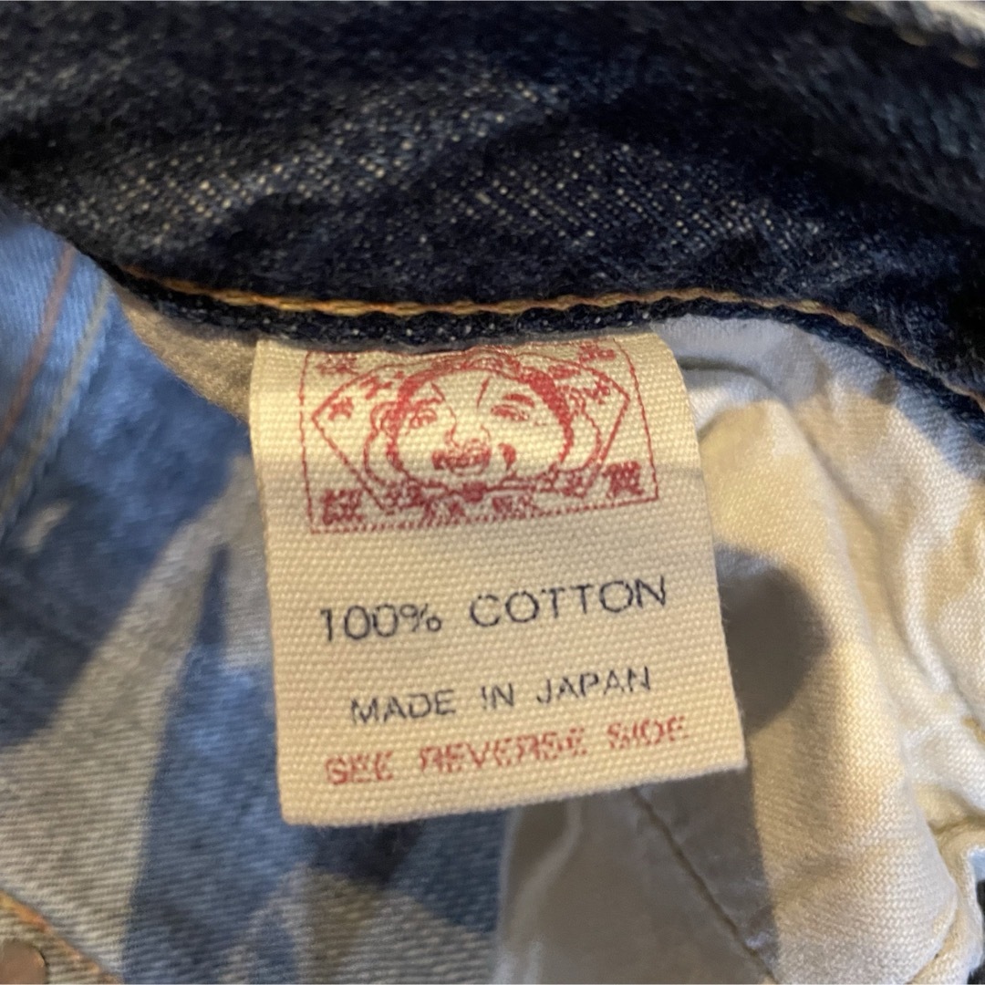 EVISU - サイズ32 白カモメ 塩谷コラボ パリ セコハン エヴィス EVISU - サイズ32 白カモメ 塩谷コラボ パリ セコハン エヴィス