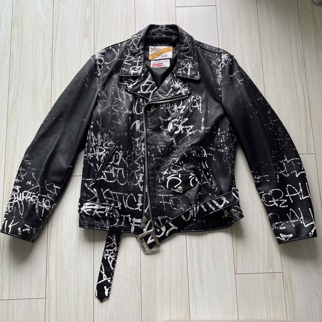 Supreme - Supreme Comme des Garcons Schott ライダースの通販 Supreme - Supreme Comme des Garcons Schott ライダースの通販