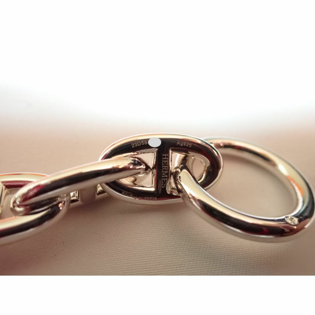 HERMES - エルメス シルバーブレスレット AG-925 HERMES - エルメス シルバーブレスレット AG-925