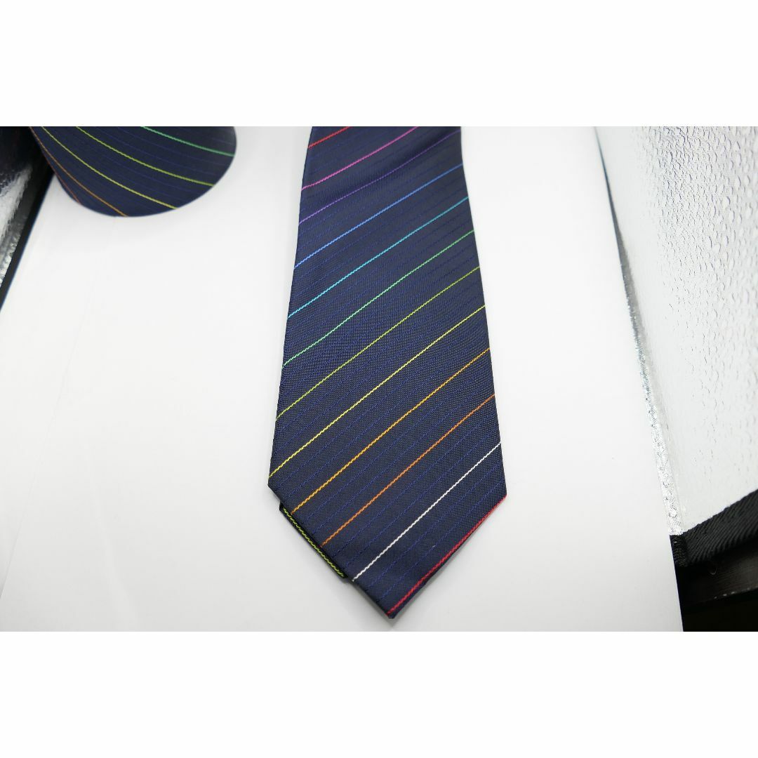 Paul Smith - 美品 ポールスミス マルチストライプ ネクタイ Paul Smith - 美品 ポールスミス マルチストライプ ネクタイ