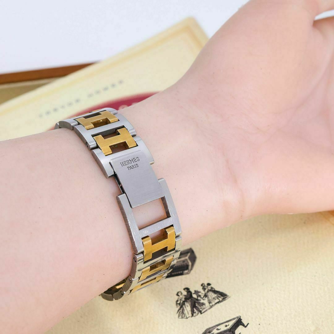 HERMES - 稼働 Hermes 腕時計 アルソー 新品電池 32mm ボーイズ HERMES - 稼働 Hermes 腕時計 アルソー 新品電池 32mm ボーイズ